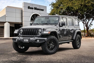 2024 Jeep Wrangler WRANGLER 4-DOOR WILLYS