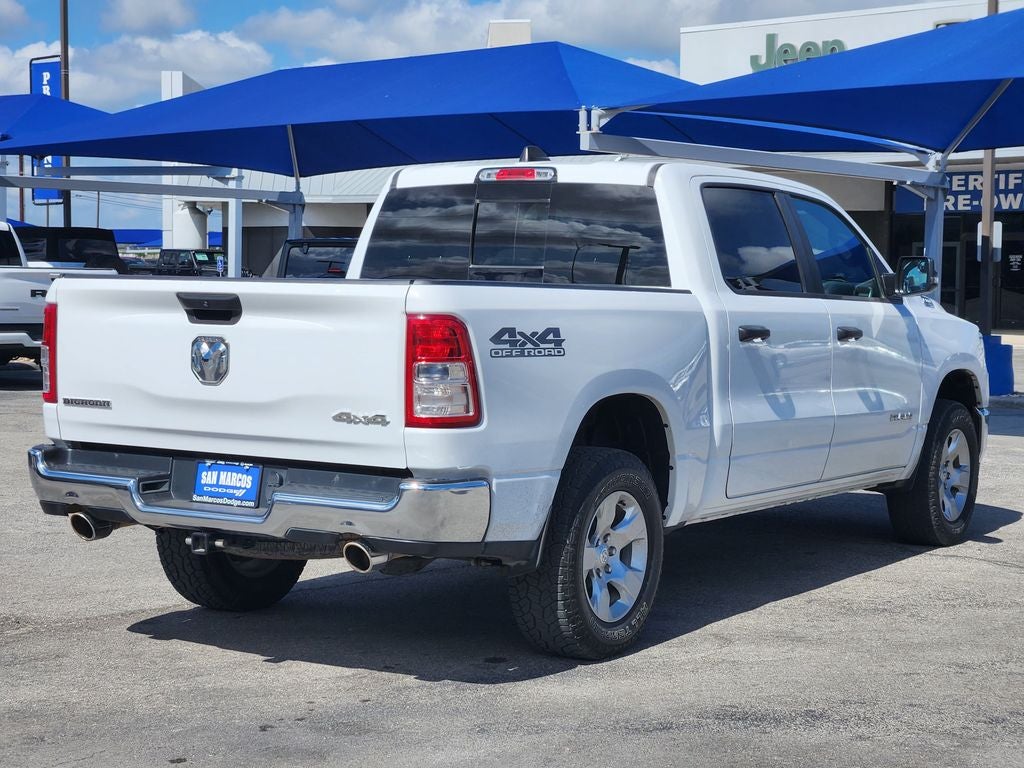 2023 RAM 1500 Big Horn Crew Cab 4x4 5'7' Box