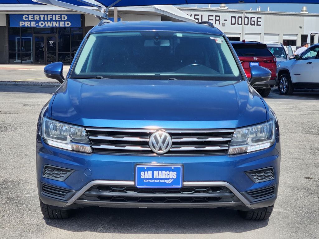 Used 2018 Volkswagen Tiguan SE with VIN 3VV3B7AX6JM040837 for sale in San Marcos, TX
