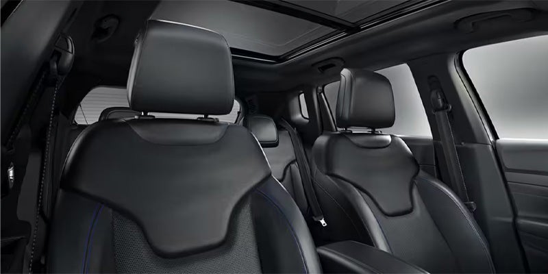 Interior of Jeep Compass