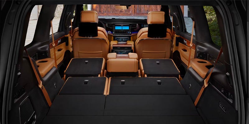 Back bootspace of 2025 Jeep Grand Wagoneer