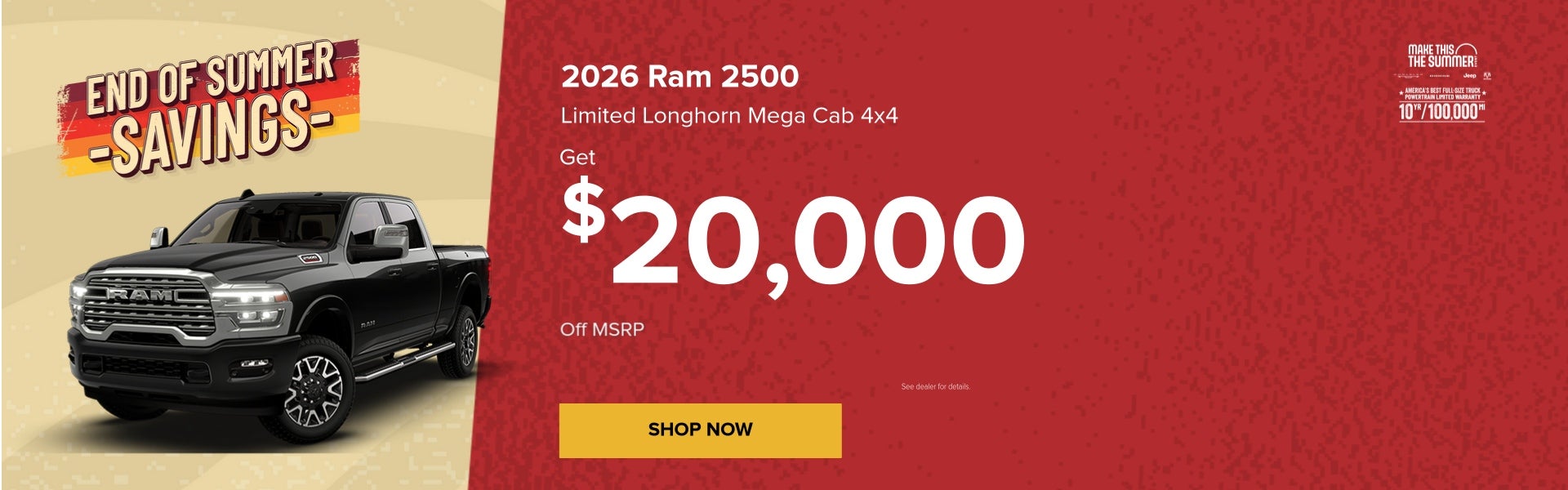 $20k off RAM 2500